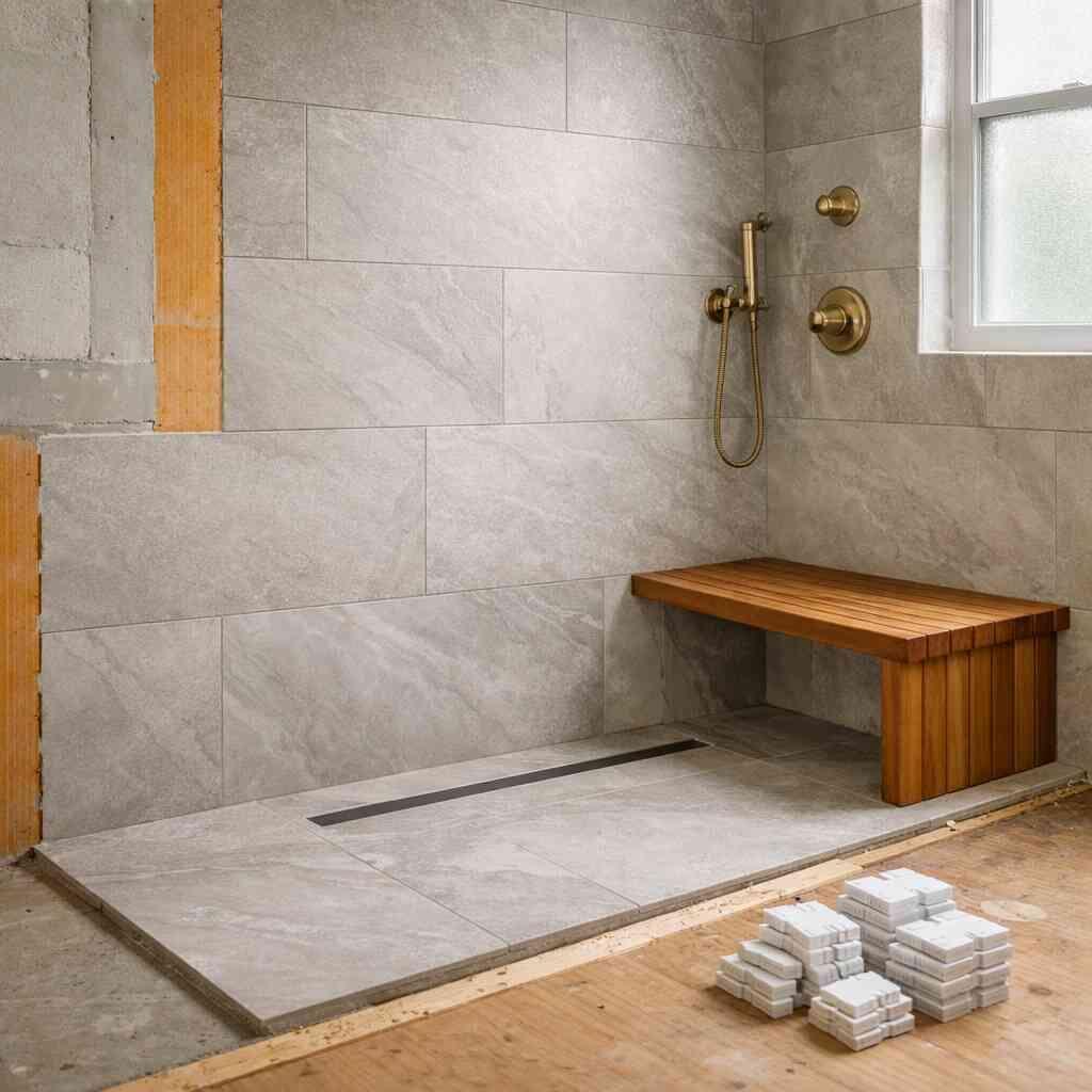 Can Delray Beach Remodeling Add a Curbless Shower for Aging